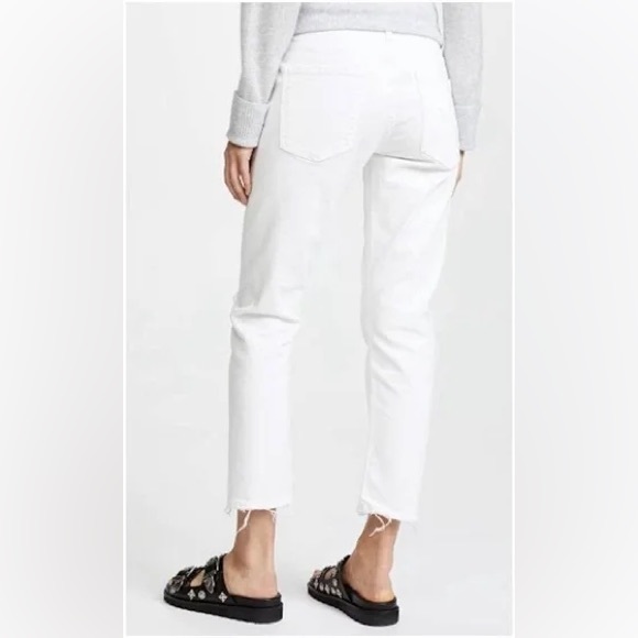 Agolde Isabel mid rise slim straight jeans
